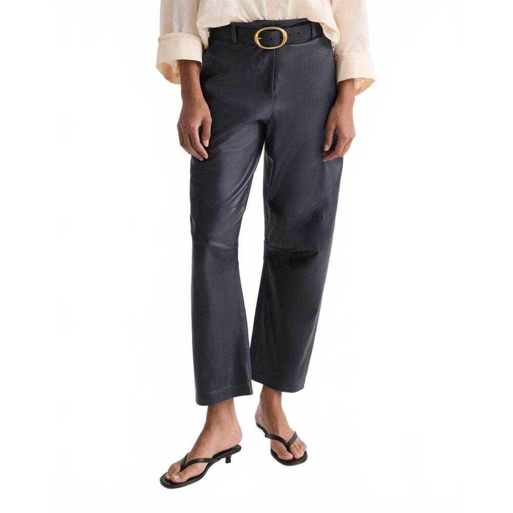 NEW TWP jett leather pant in midnight